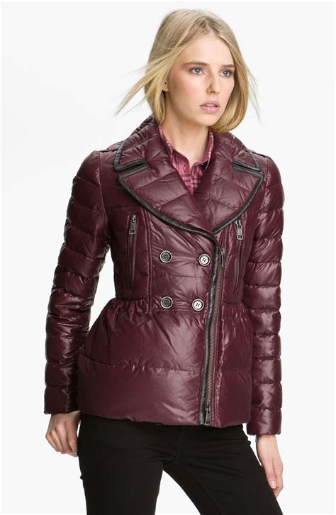 burberry brit quilted jacket sizing|Burberry quilted jacket nordstrom.